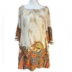 Centro Shift Dress with Balloon Sleeve